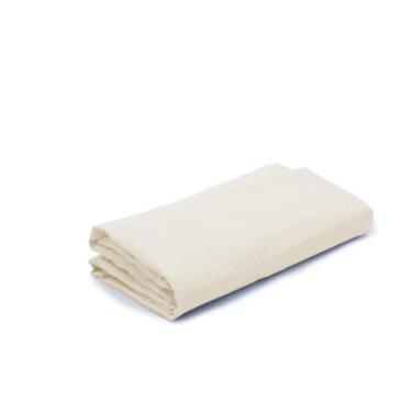 Imagem de Lençol de Elástico Avulso Berço Desmontável 70cm x 100cm x 15cm Cru Ar