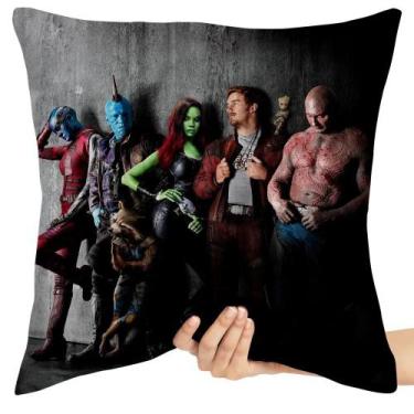 Imagem de Almofada 45x45 cheia Guardiões da Galáxia parede - Empório Dutra