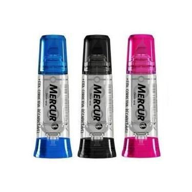 Imagem de Fita Corretiva 6mx5mm Recarregável - Mercur