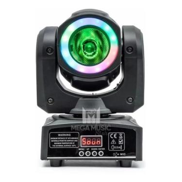 Imagem de Mini Moving Farol Beam 60w 2in1 Effect Color Beam Led 6 Voltagem: Bivo