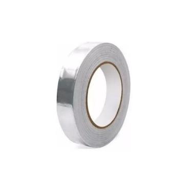 Imagem de Fita Adesiva Aluminio Kapton Resistente Termica Em Plastico Espessura 