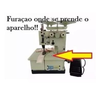 Imagem de Galoneira Semi Industrial Bracob 2 Agulhas 220V, BC2600