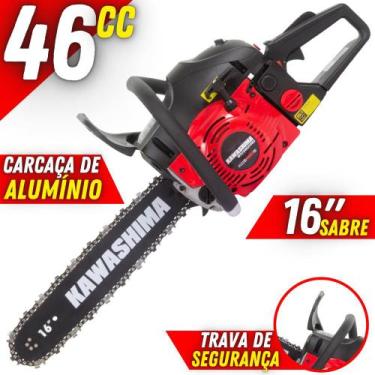 Imagem de Motosserra Kawashima Potente À Gasolina KCS 460-S 45,8cc 2 Tempos Idea