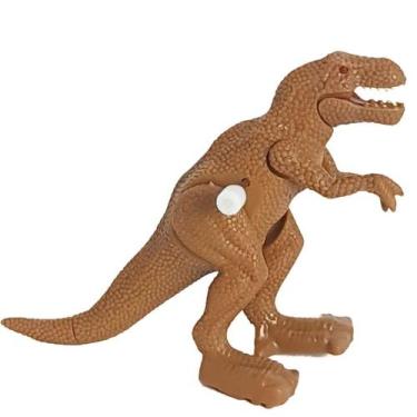 Imagem de Brinquedo Planeta Dinossauro Dino à Corda - Toyng, Marrom