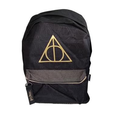 Imagem de Mochila De Costas Harry Potter Deathly Hallow Preto - Luxcel