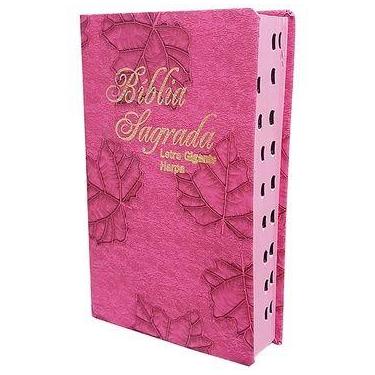 Imagem de Bíblia Sagrada - Possui LETRAS GIGANTES - Tamanho Grande - Versão Alme