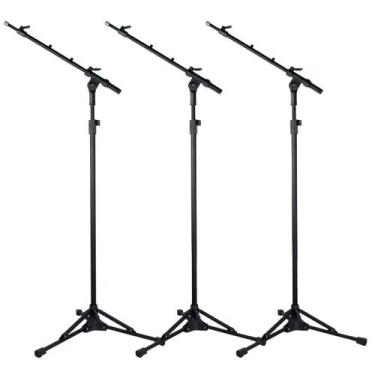 Imagem de Kit c/ 3 pedestais suporte rmv base articulada pssu00090