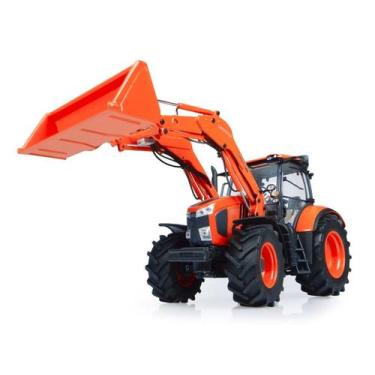 Imagem de Miniatura trator kubota m7-171 com pá carregadeira 1/32 - UNIVERSAL HO