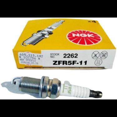 Imagem de Jogo 4 Vela ignição Honda Civic 1997 a 2000 Ngk ZFR5F-11