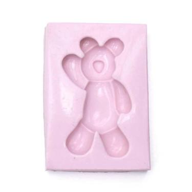 Imagem de Molde de Silicone para Biscuit - Urso 98 - Moldes de silicone