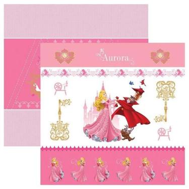Imagem de Folha para Scrapbook Dupla Face Disney - Aurora - Toke e Crie, CENÁRIO
