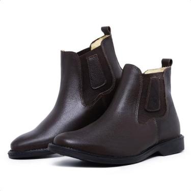 Imagem de Bota masculina couro legitimo confortavel pantaneiro - PANTANEIRO BOOT
