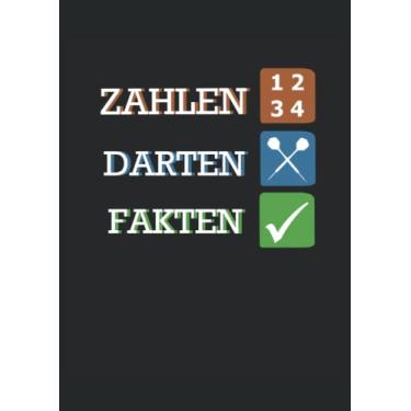 Imagem de Zahlen Darten Fakten: Notizbuch DIN A4 karriert 120 Seiten - 8.27" x 11.69" (21 x 29.7cm) Buch zum reinschreiben von Notizen, Planner.|Dart Notizbuch| Darts Planer| Notizheft für Dartspieler