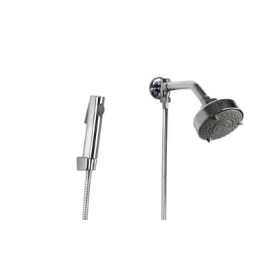 Imagem de Ducha Chuveiro 5 Jatos ABS com Duchinha Manual ABS Cromado