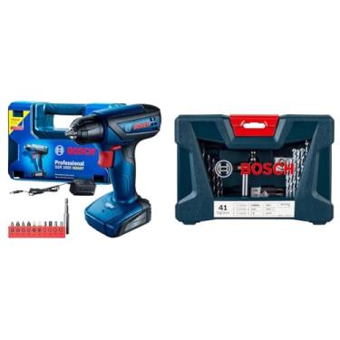 Imagem de Kit Bosch GSR 1000 Smart + Kit V-Line 41pç