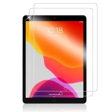 Imagem de SEVROK [2 películas protetoras de tela para iPad 9ª geração/8ª geração/7ª geração (modelo de 10,2 polegadas, 2019/2020/2021), vidro temperado, antiarranhões, sem bolhas, suporta Apple Pencil