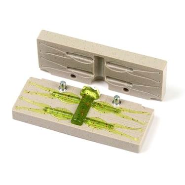 Imagem de Molde de plástico macio, moldes de injeção, iscas de pesca, sapo feiticeiro, 5 cm