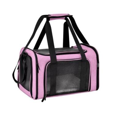 Imagem de Bolsa De Transporte Pet Viagem Passeio Avião Carro Cães Gato - Pet For