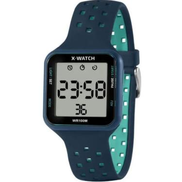 Imagem de Relógio X-Watch Masculino Digital Quadrado Xgppd177 Bxda