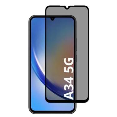 Imagem de Película Frontal de Vidro em 3D Privacidade para Samsung Galaxy A34 / 