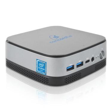 Imagem de Mini PC Concórdia NUC 110 N5095 Intel Quad Core 8GB SSD 256GB FreeDos 