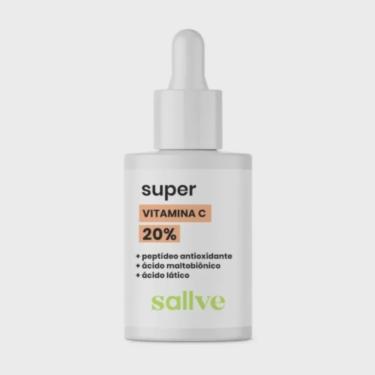 Imagem de Sérum facial anti-idade super vitamina C 20% sallve 30ML