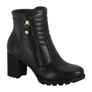 Imagem de Bota Moleca Coturno Salto Tratorado 5348.102 Preto