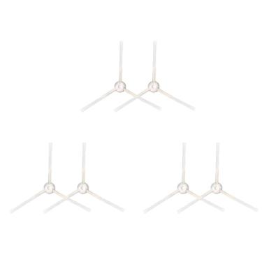 Imagem de HUAYUWA Kit de acessórios de aspirador de pó compatível com Rowenta X-plorer Series 95 RG7987WH/RG7975WH, acessórios de peças de reposição para aspirador de pó robô (6 escovas laterais)