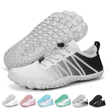 Imagem de Tênis de caminhada descalço feminino masculino bico largo secagem rápida profissional descalço praia natação minimalista sapatos de aterramento respirável antiderrapante para caminhada, caiaque