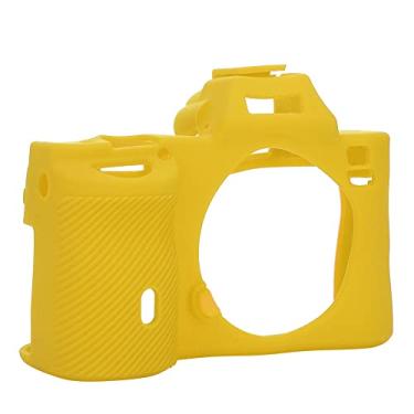 Imagem de Capa protetora de silicone para câmera, capa de silicone para câmera digital resistente e extensível, capa protetora à prova d'água, acessório de fotografia para A7R / A7 /