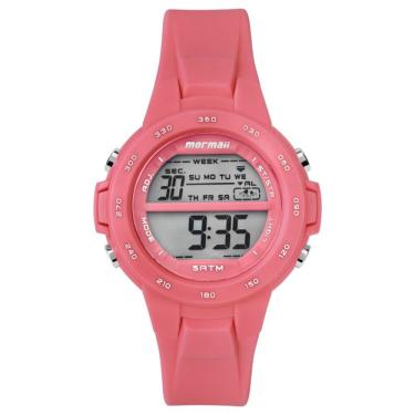 Imagem de Relógio Mormaii Feminino Ref: Mo1244a/8t Infantil Digital Rosa