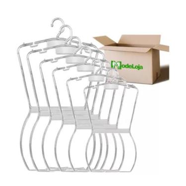 Imagem de Cabides Silhuetas Acrílico Collant Vestido 20un - Modeloja Expositores