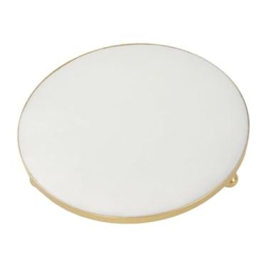 Imagem de kowaku Exibição de jóias bandeja de brinco de exibição de mesa de colar de colar de de de para fotografia de lojas Broadcasting ao vivo, Bege