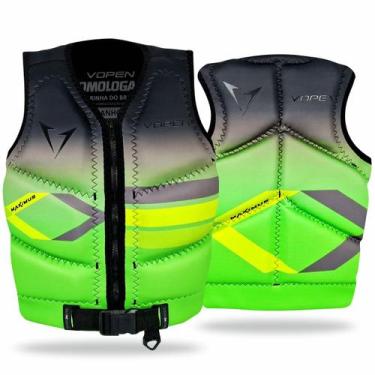 Imagem de Colete Salva Vidas Neoprene Homologado Maximus Next - Vopen, Verde, M