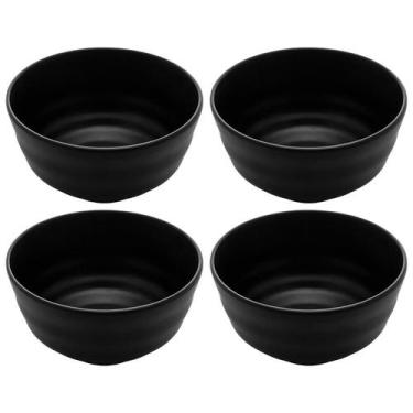 Imagem de Kit Conjunto 4 Tigelas Cumbucas Bowls Em Melamina Profissional Sopeira
