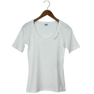 Imagem de Blusa Colcci Canelada Off White feminina-Feminino