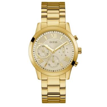 Imagem de Relógio Guess Feminino Multifunção W1070L2 Dourado