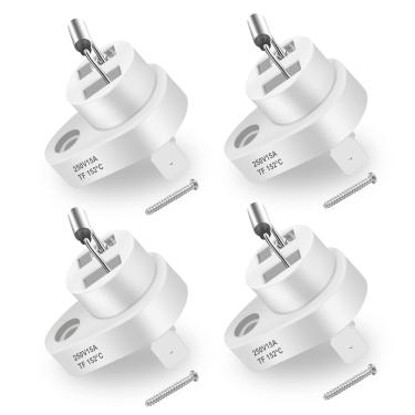 Imagem de IHOUMEX 005899F Kit de fusíveis térmicos de interruptor de rolagem para aquecedor de piscina 152°C, pacote com 4