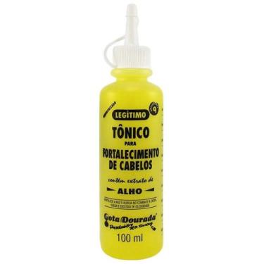 Imagem de Tônico Capilar Fortalecimento com Alho 100ml - Gota Dourada - Jf Ind D
