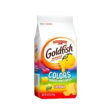 Imagem de Biscoito Salgado de Cheddar Goldfish Colors Pepperidge Farm Pacote - 1