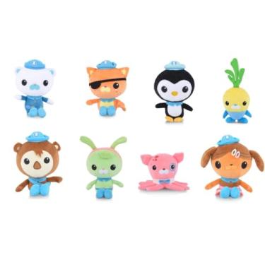 Imagem de Octonautas Colecionável Kit 8 Miniaturas Bonecos Anime Game Desenho Cartoon