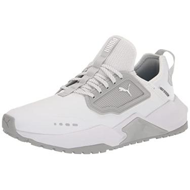 Imagem de PUMA Tênis de golfe masculino Gs.one, Puma Branco - cintura alta - cintura alta, 42