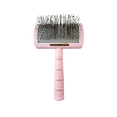 Imagem de Rasqueadeira MBS Colors Com Pinos Extra Longos - Rosa - M - MBS Pro Gr