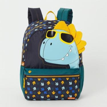 Imagem de Mochila Escolar Sestini M Plus Dino Color Infantil