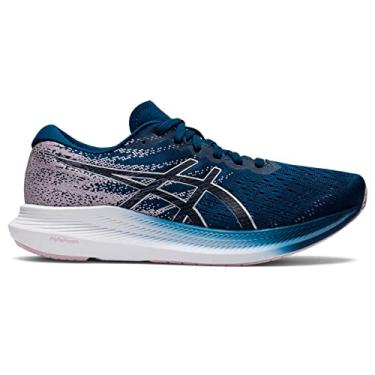 Imagem de ASICS Tênis de corrida feminino EvoRide 3, Mako azul/prata pura, 35