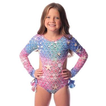 Imagem de Maiô Infantil Solenza Moda Praia, 2, Rosa