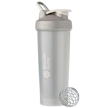 Imagem de BlenderBottle Coqueteleira clássica V2 perfeita para shakes de proteína e pré-treino, 946 ml, cinza seixo