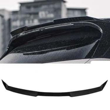 Imagem de Spoiler traseiro do carro, spoiler, porta-malas, asa traseira, porta-malas, asa traseira, porta-malas, kit compatível com kits de estilo L6 L7 L8 L9 MC-X (Carbon LookL9)