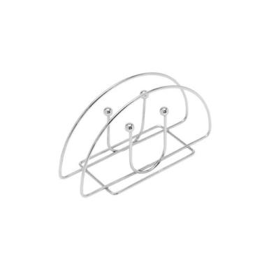 Imagem de Porta Guardanapo de Aço Inox 13cm - Aliança