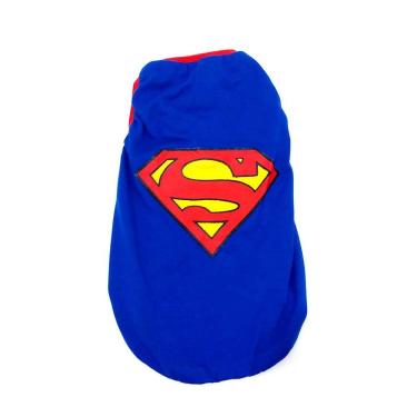 Imagem de Camiseta Super Heróis  Superman  cor azul  Tamanho EG